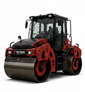 Double Drum Road Roller