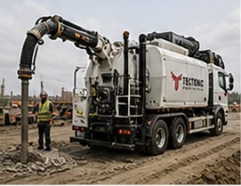 Industrial Vacuum Excavation Truck