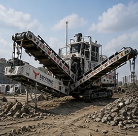 Mobile Aggregate Screening Crusher