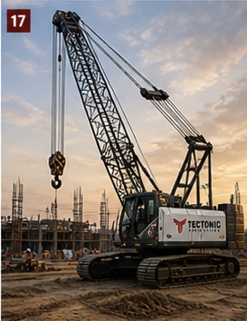 Ultra Heavy Lattice Boom Crawler Crane
